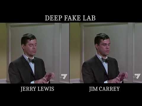 DeepFake Jerry Lewis to Jim Carrey