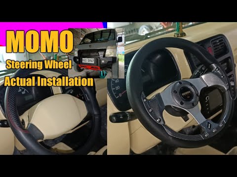 MOMO Steering Wheel Installation