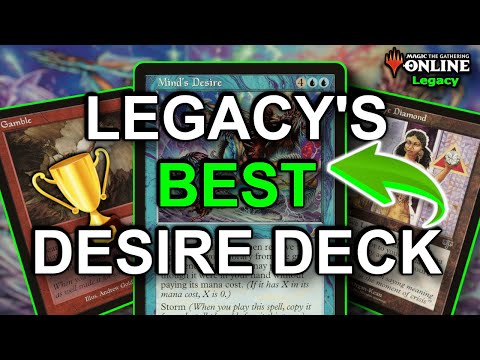 BEST DESIRE DECK IN LEGACY! 🏆 Mind's Desire + The EPIC Gamble — Storm Combo | Magic: The Gathering