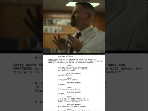 Script To Screen - 'There is no money...'