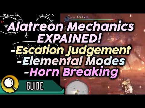 Alatreon Detailed Mechanics Explanation - Escation Judgement, Element Modes, Horn Breaks, Builds MHW