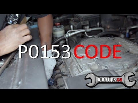 Fixing P0153 Engine code