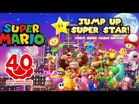 Jump Up, Super Star! Music Video | Super Mario 40th Anniversary Special 