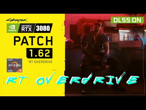 Cyberpunk 2077 Ray Tracing OVERDRIVE  RTX 3080  DLSS PERFOMANCE 1440p
