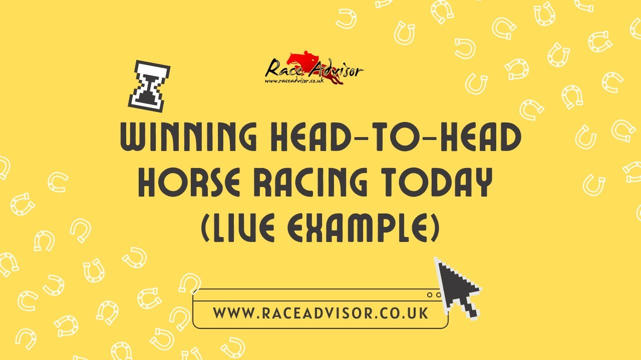 Winning head-to-head horse racing today (live example)