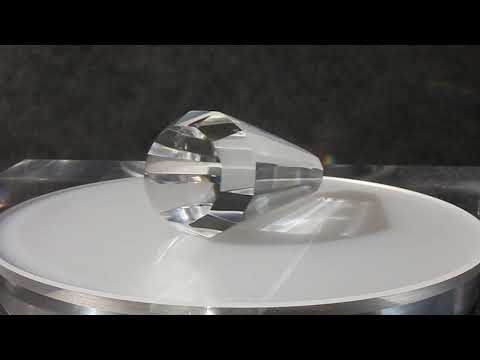 Solana 12 Facetten Phi-Kristall Si Si Si Vogel Cut MVI 0161