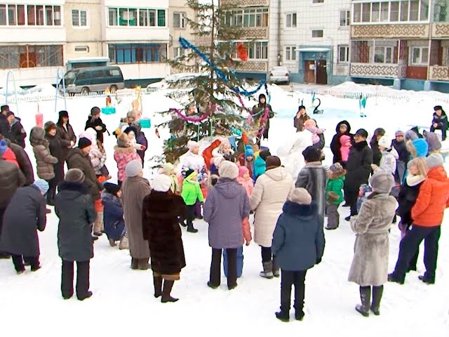 Зимний городок своими руками