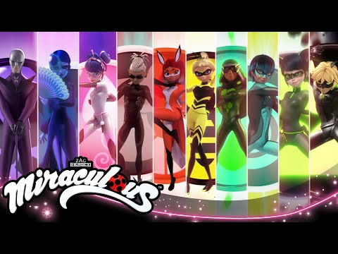 MIRACULOUS | 🐞 ALLE VERWANDLUNGEN 🐞 |  Geschichten von Ladybug und Cat Noir