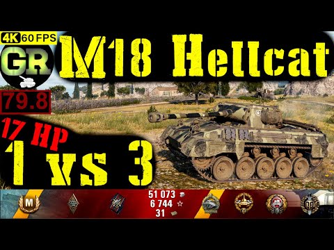 80_World of Tanks M18 Hellcat WoT Replay - 9 Kills 3.5K DMG(Patch 1.5.0)