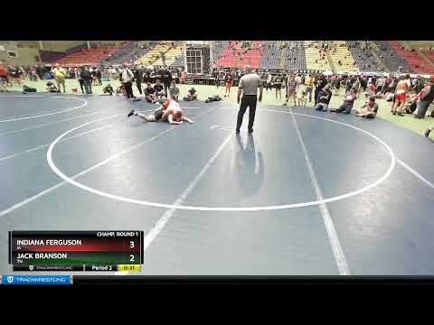 220 Lbs Champ. Round 1 - Jack Branson, TN Vs Indiana Ferguson, IA 66fe