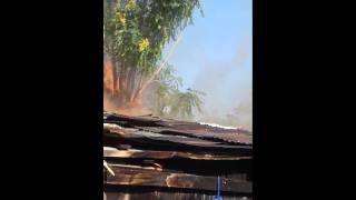 preview picture of video 'Incendio en santa julia'