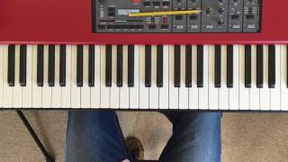 How to create a chord progression on the piano for songwriting or improvisation