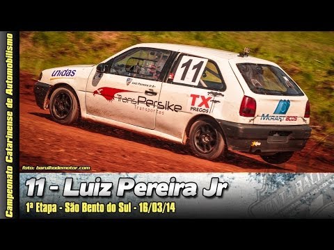 Luiz Pereira Jr. - 1ª Etapa Catarinense de Automobilismo 2014 - São Bento do Sul