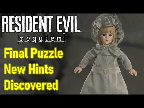 New Hints Discovered For The Final Puzzle Challenge, a Speaker, a Growl, Some Books, The Dolls RE9