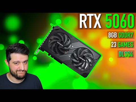 RTX 5060 8GB - The Gameplay Review at 1080p!