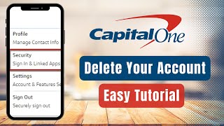 How to Delete Account Capital One !