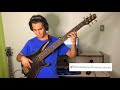 P.A.C. MAN - Alain caron (Cover bass with tabs)