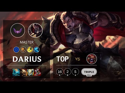 Darius Top vs Shyvana - EUW Master Patch 12.2