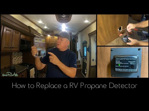How to replace an RV propane detector
