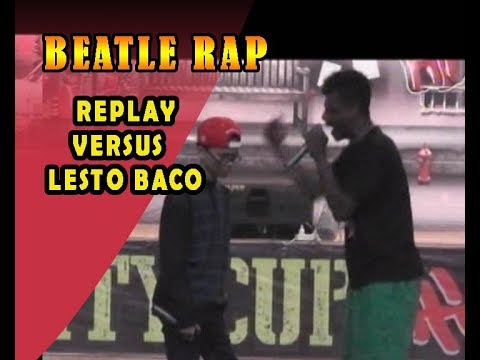 SERU SEKALI...! BEATLE LESTO BACO  versus  RAP REPLAY