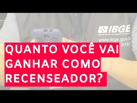 Salário do Recenseador IBGE 2022 (Aprenda a Calcular o Salário)