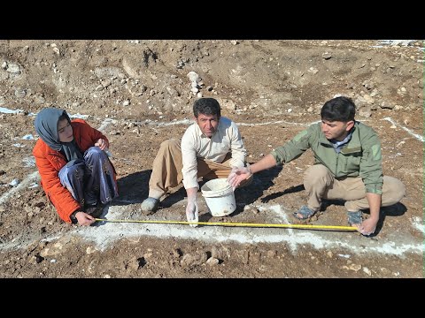 🏡 "Dream Design: Master Akbar drew the plan for Ruhollah and Zahra's future home!