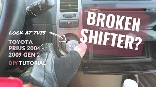 2004-2009 Toyota Prius Shifter Lever Replacement: Shifter pops back into neutral or stuck in neutral