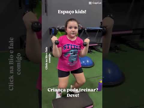 Criança pode treinar? Deve! Criança pode treinar? Deve!