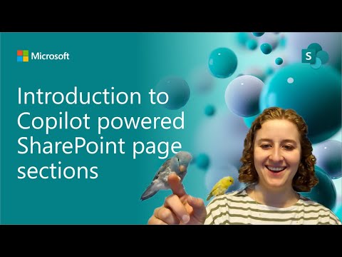 Copilot: Create SharePoint Page Sections Copilot: Create SharePoint Page Sections