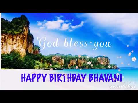 Birthday girl Bhavani