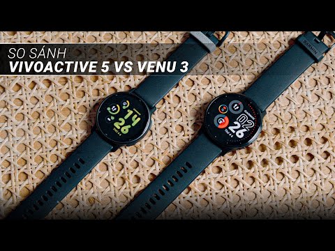 Garmin Vivoactive 5 vs Garmin Venu 3| Nên mua đồng hồ nào???