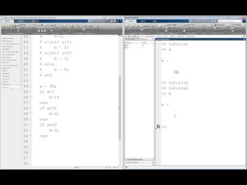 Matlab Branch If Else Tutorial