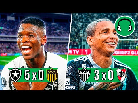 ♫ 5x0 HISTÓRICO DO BOTAFOGO e SHOW DE DEYVERSON CONTRA O RIVER PLATE! | Paródia MC Pedrinho