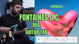 Fontaines D.C - Bug - Guitar TAB - Guitar Lesson