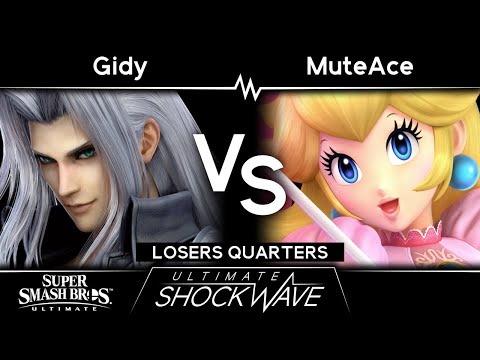 LTL Invitational  - Si | Gidy (Sephiroth) VS MuteAce (Peach) - Losers Quarters - SSBU