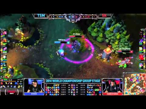 Dyrus Alistar 2v1 Disrespect laugh vs SK Gaming.