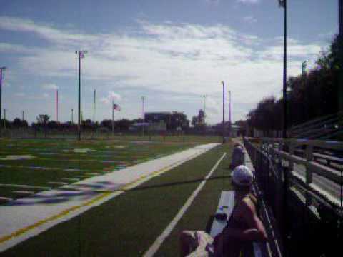 60 Yard throw with an NFL football in Coral Springs