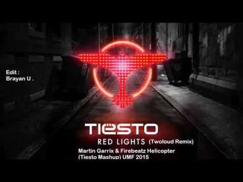 Tiesto vs Martin Garrix & Firebeatz - Red Lights vs Helicopter UMF 2015