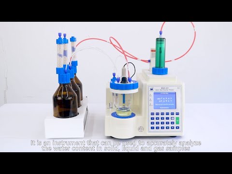BGD 231 Automatic Karl Fischer Titrator manual(Introduction)