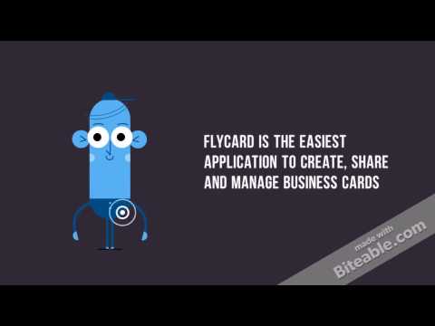 FlyCard: Design Business Card video