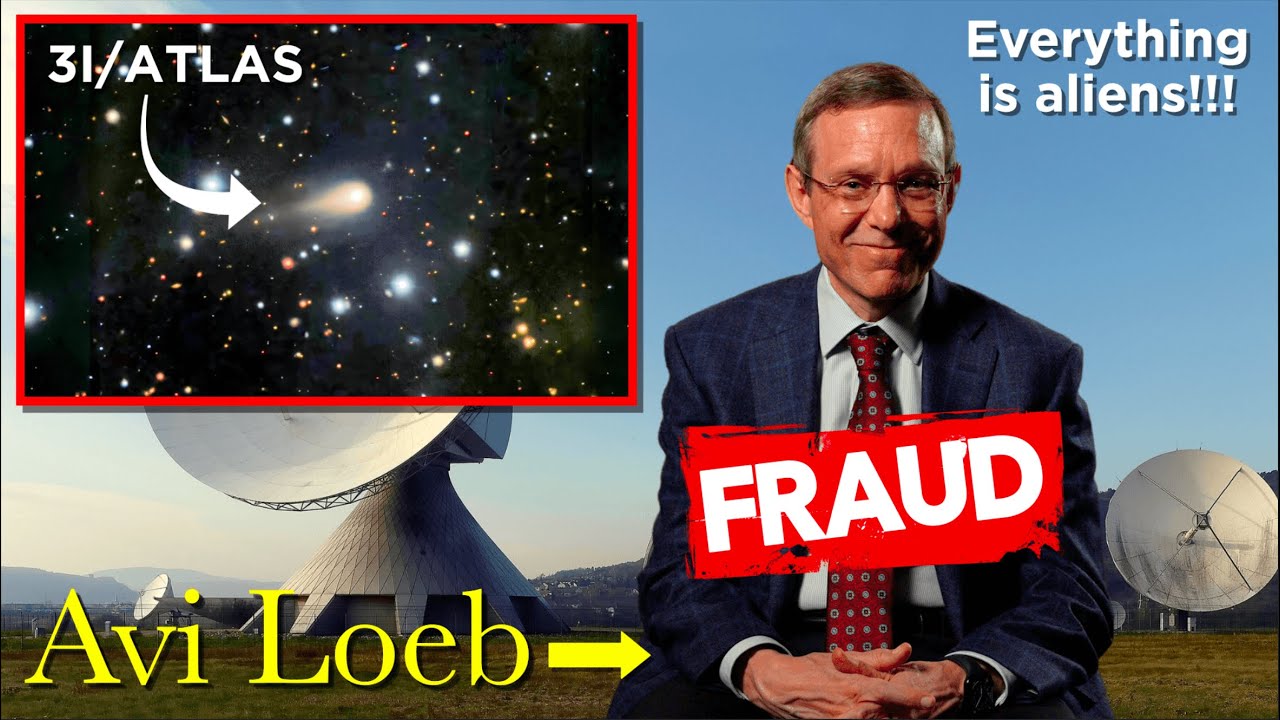 Avi Loeb is a Fraud Part 2: 3I/ATLAS Shrugged