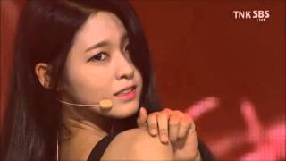 AOA - Chocolate + Heart Attack @ SBS Inkigayo 150628