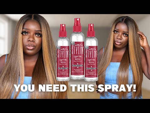 YOU NEED THIS SPRAY FOR YOUR WIGS! 🔥 ft. Simply...