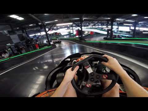 20 Lap Pro Kart Race - Slideways Go Karting Brisbane QLD (GoPro)