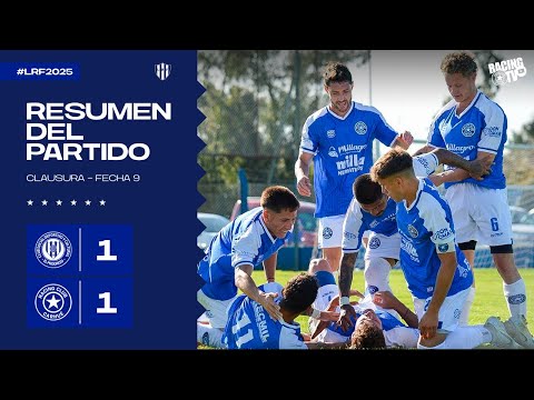 El Progreso 1 vs RACING CLUB DE CARHUE 1 / Resumen / Fecha 9 - Torneo Clausura - LRF 2025