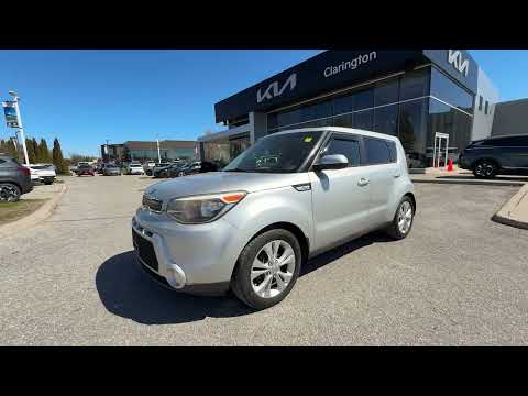 2016 Kia Soul in Silver for sale at Clarington Kia in Bowmanville, ON