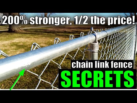, title : 'Chain Link Fence SECRETS || How to Buy 200% STRONGER Fence for HALF the Price!'