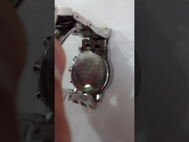 Vídeo relacionado con Calvin Klein Reloj Analógico de Cuarzo Multifunción para Hombre Colección Gauge Sport con Correa de Acero Inoxidable Plateada - 25200067