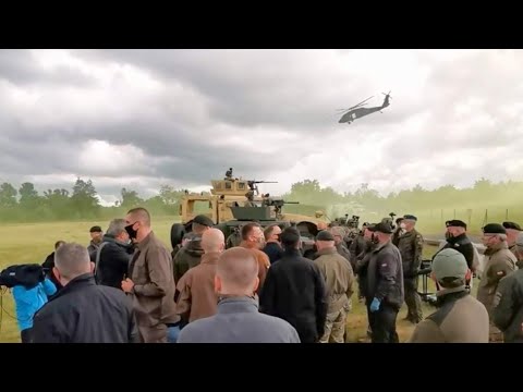 Prezydent Andrzej Duda na poligonie w Gliwicach. Spotkał się z żołnierzami JW AGAT