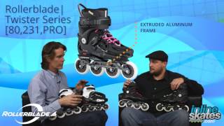 Огляд фріскейт лінійки роликів Rollerblade Twister 2016 (англ.)